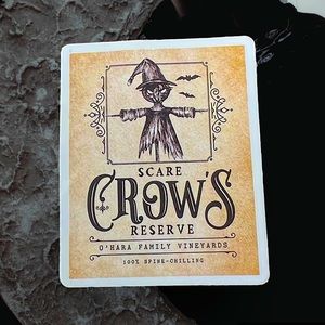 SCARE CROWS RESERVE Witchy Sorceress Supreme Potion B0ttle Label Sticker Occult